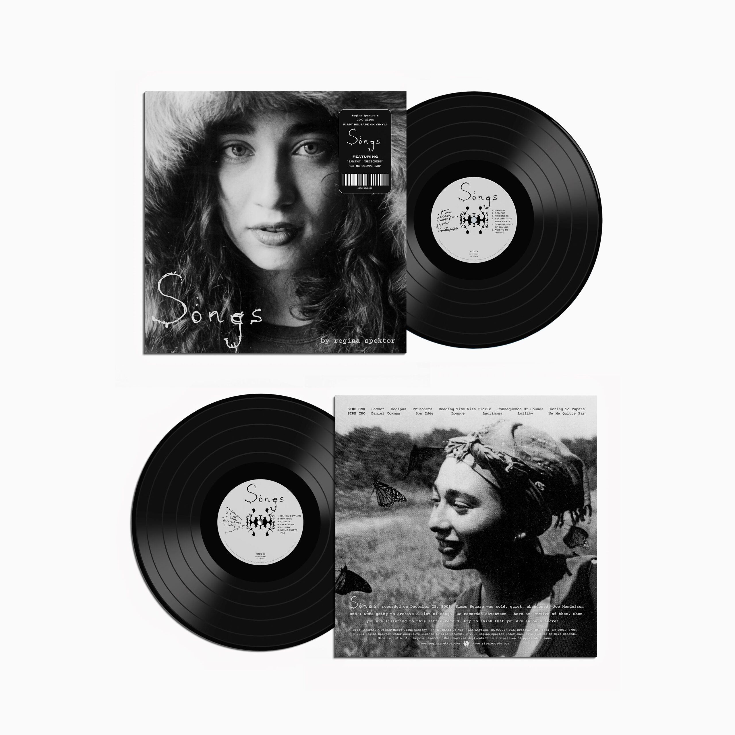 Regina Spektor - "Songs (2024 Re-Issue)" (Released 29th November 2024) - Image 2