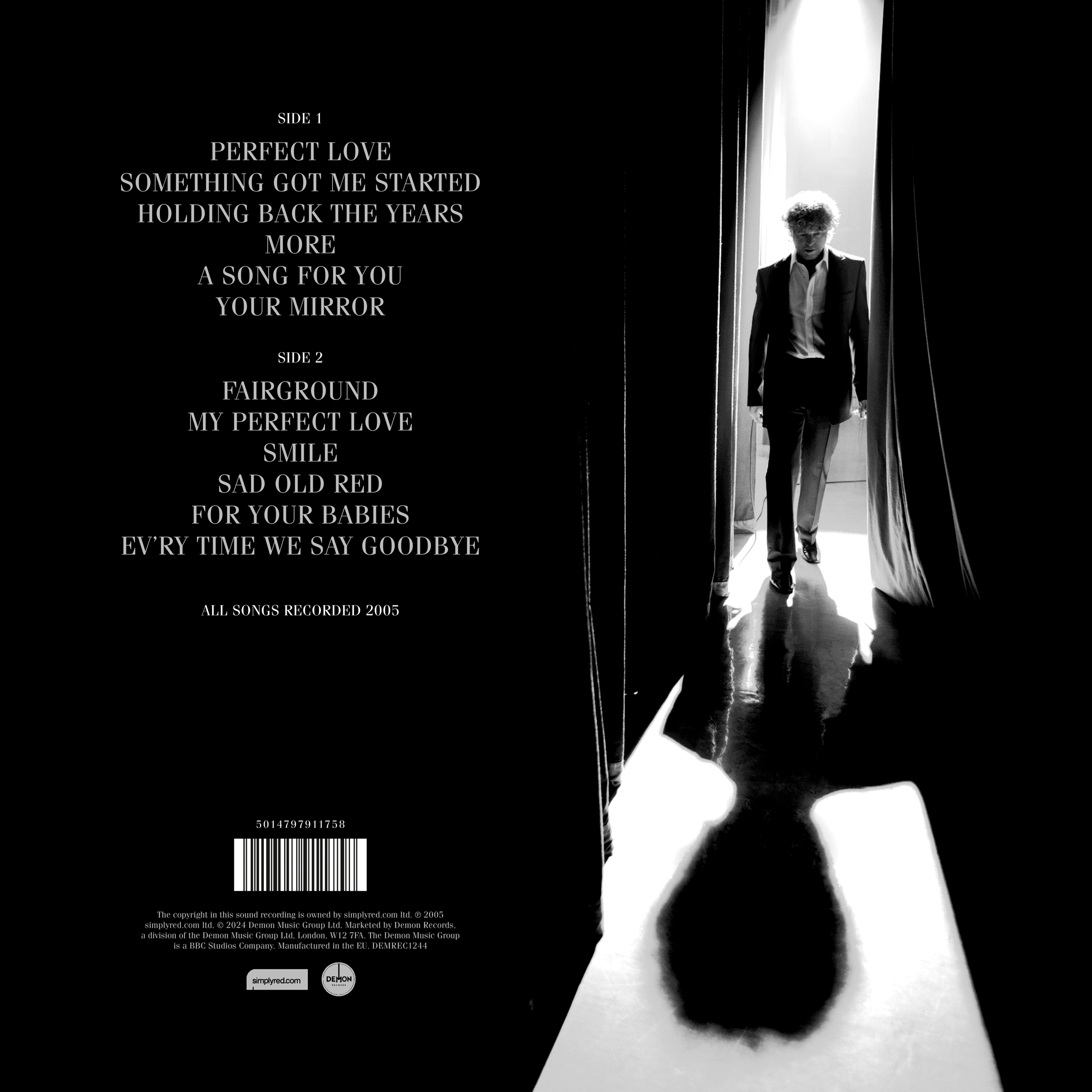 Simply Red - "Simplified (Anniversary Edition)" (National Album Day - Released 18th October 2024) - Image 2