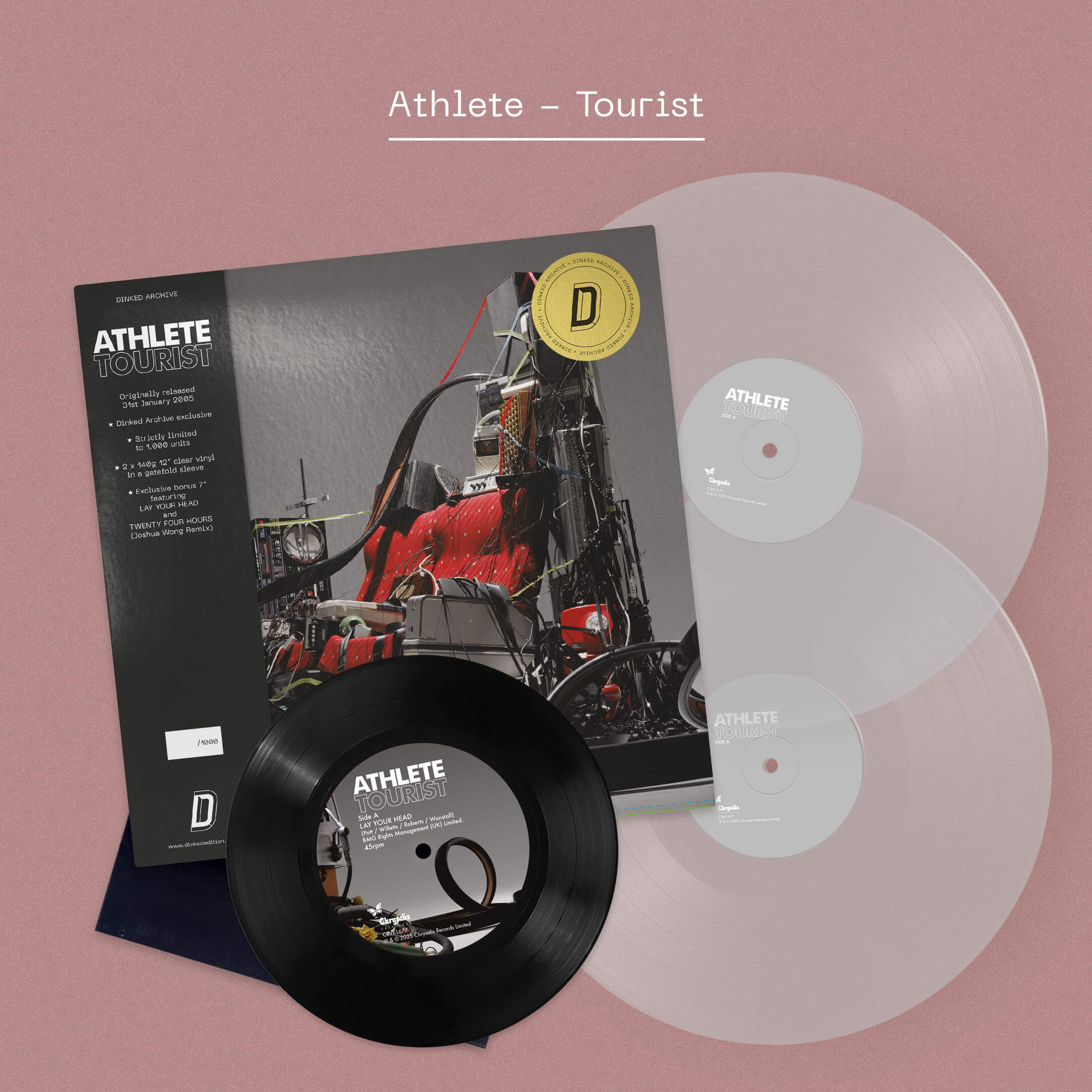 Athlete - Tourist (20th Anniversary Edition) (Released 28th March