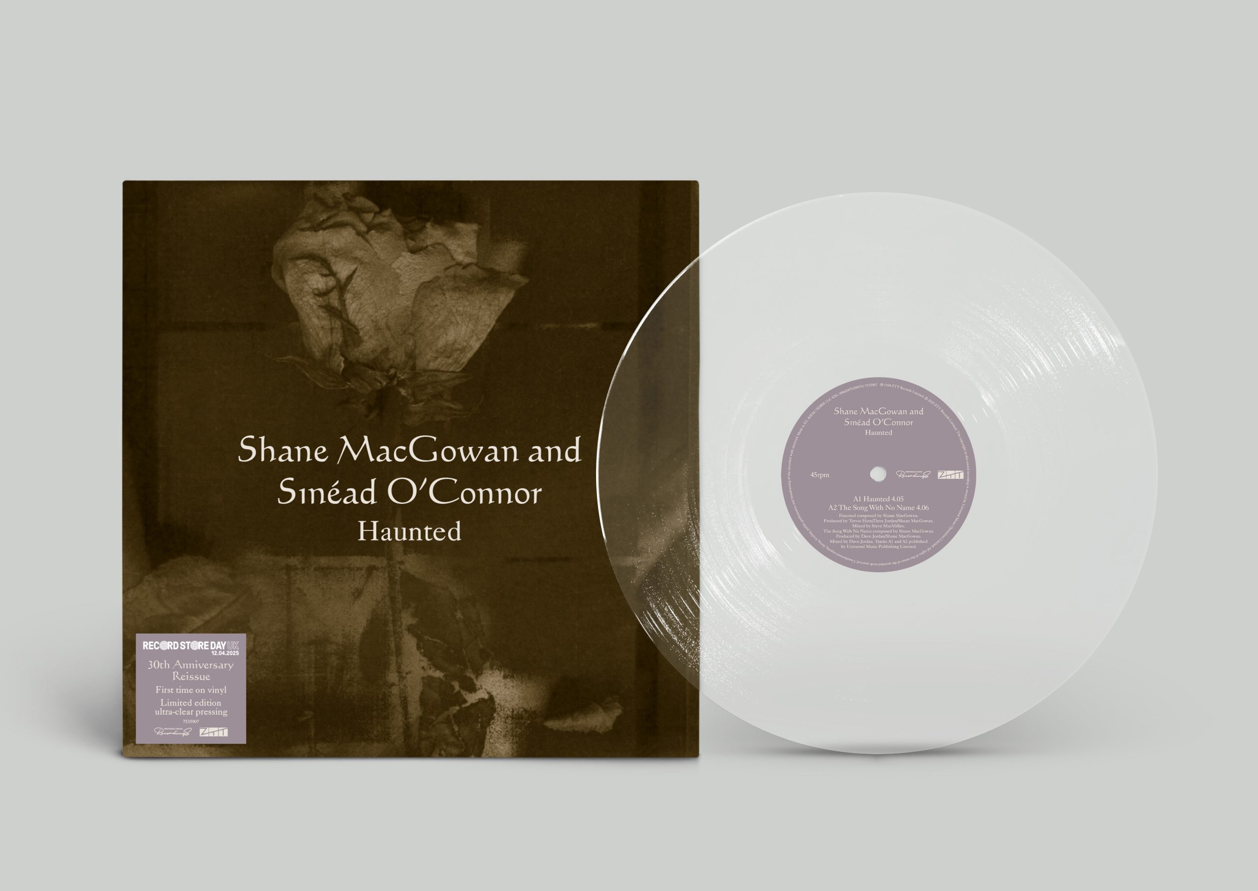 Shane MacGowan & Sinead O'Connor - "Haunted (30th Anniversary Edition)" (Released 12th April 2025)