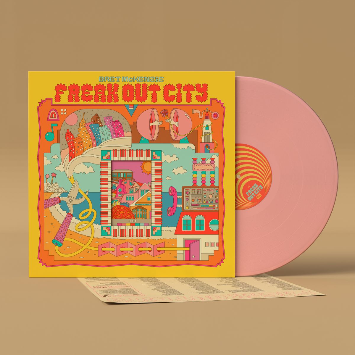 Bret McKenzie - "Freak Out City" (Released 15th August 2025) (Sale) - Image 2
