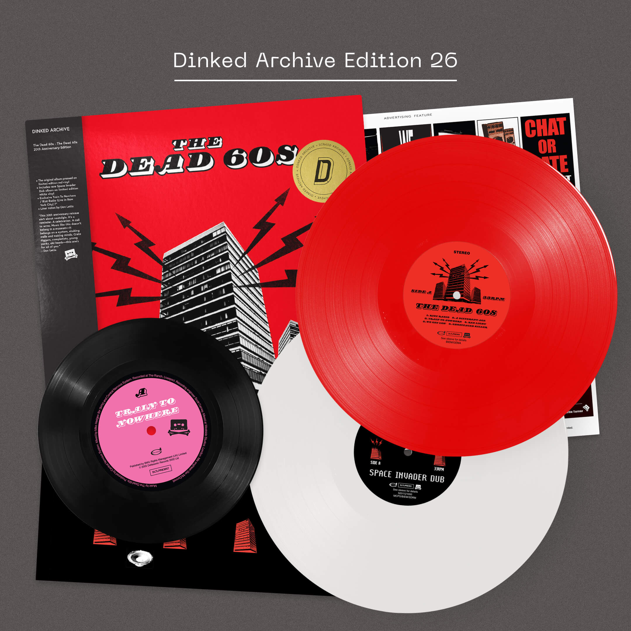 THE DEAD 60S - THE DEAD 60S (20th ANNIVERSARY DELUXE EDITION – DINKED ARCHIVE) (Released 31st October 2025) - Image 2