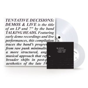 Talking Heads - "Tentative Decisions 1974 - 1976 (Black Friday 2025)" (Released 28th November 2025)