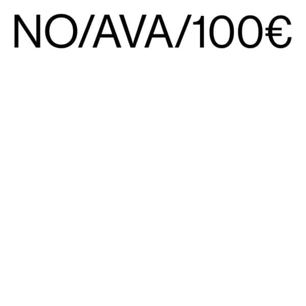 Model/Actriz - "No/Ava/100€ (10th Anniversary Edition)" (Released 26th June 2026)