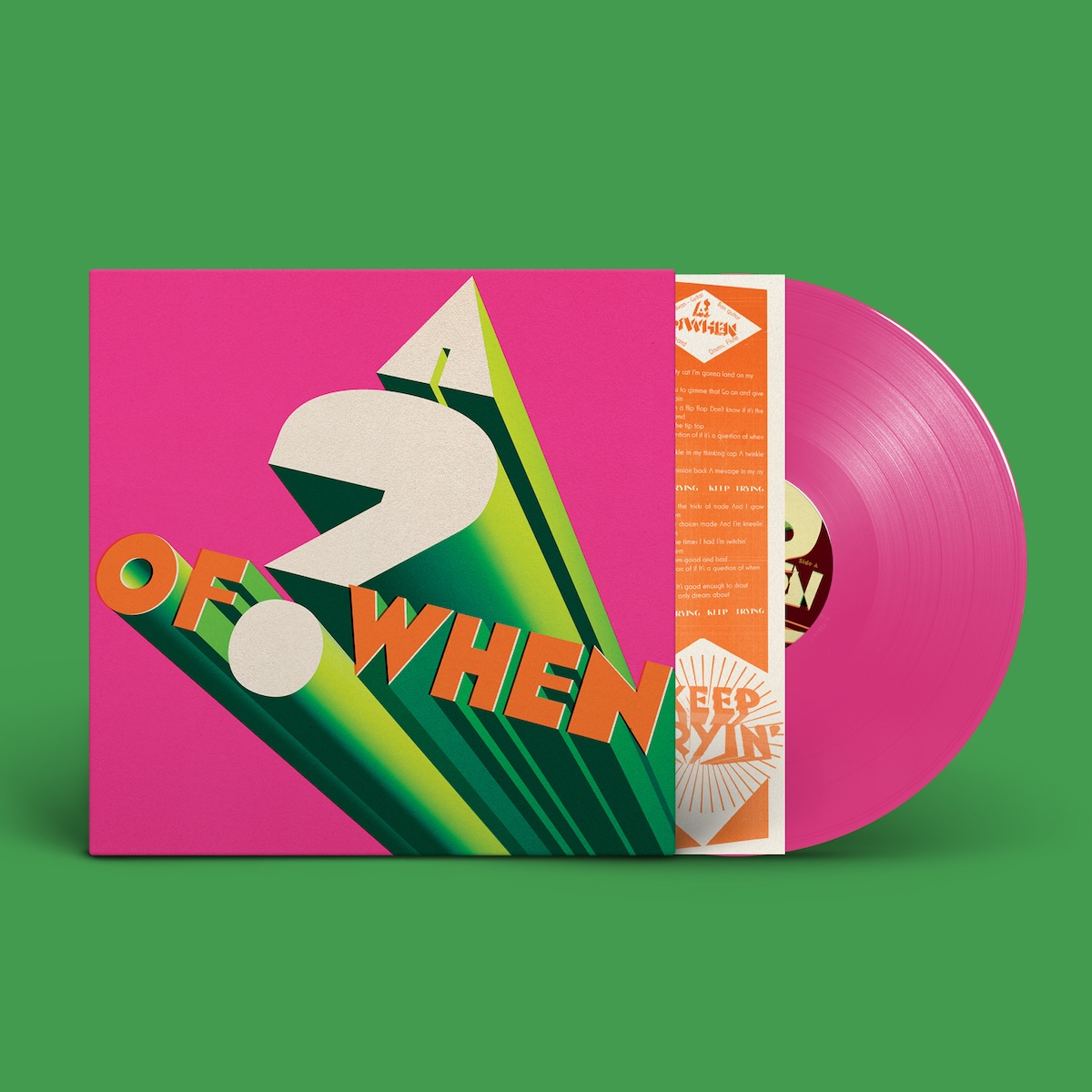Sonic Boom & Panda Bear - "A ? OF WHEN" (Released 10th July 2026) - Image 3