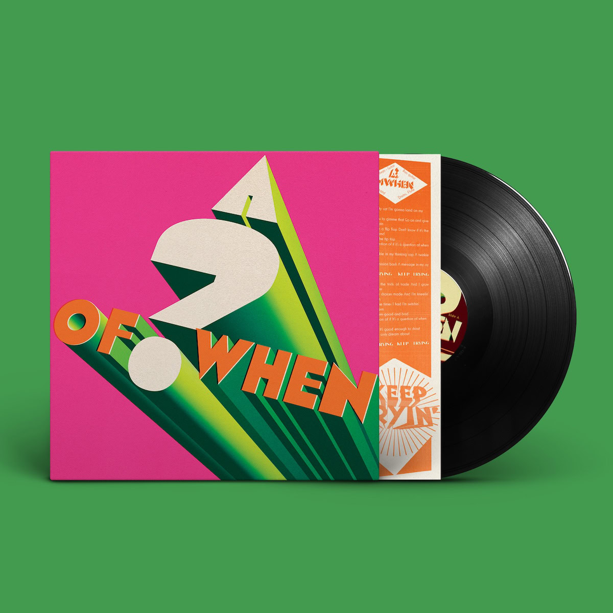 Sonic Boom & Panda Bear - "A ? OF WHEN" (Released 10th July 2026) - Image 2