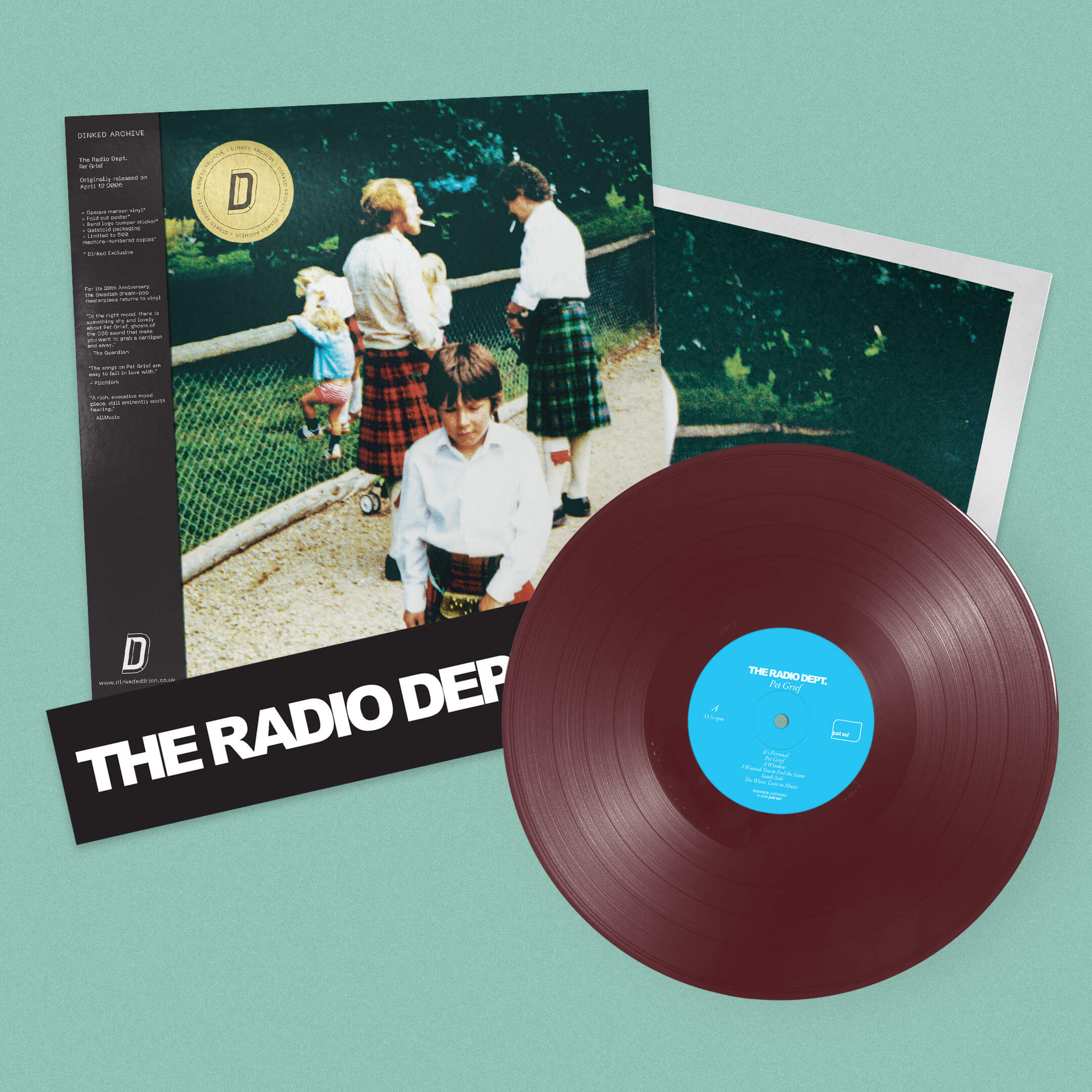 The Radio Dept. - Pet Grief (20th Anniversary Edition) (Released 11th December 2026) - Image 2