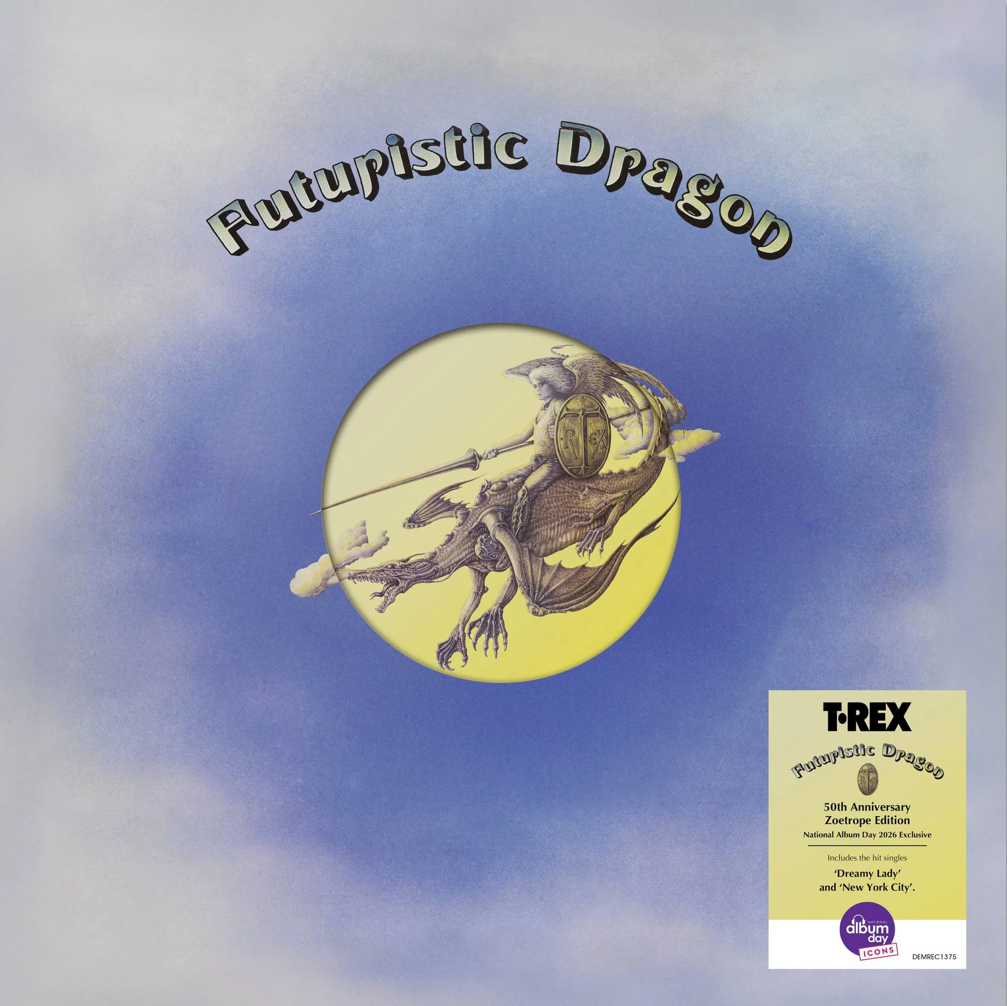 T.Rex - "Futuristic Dragon" (National Album Day 2026 - Released 17th October 2026)